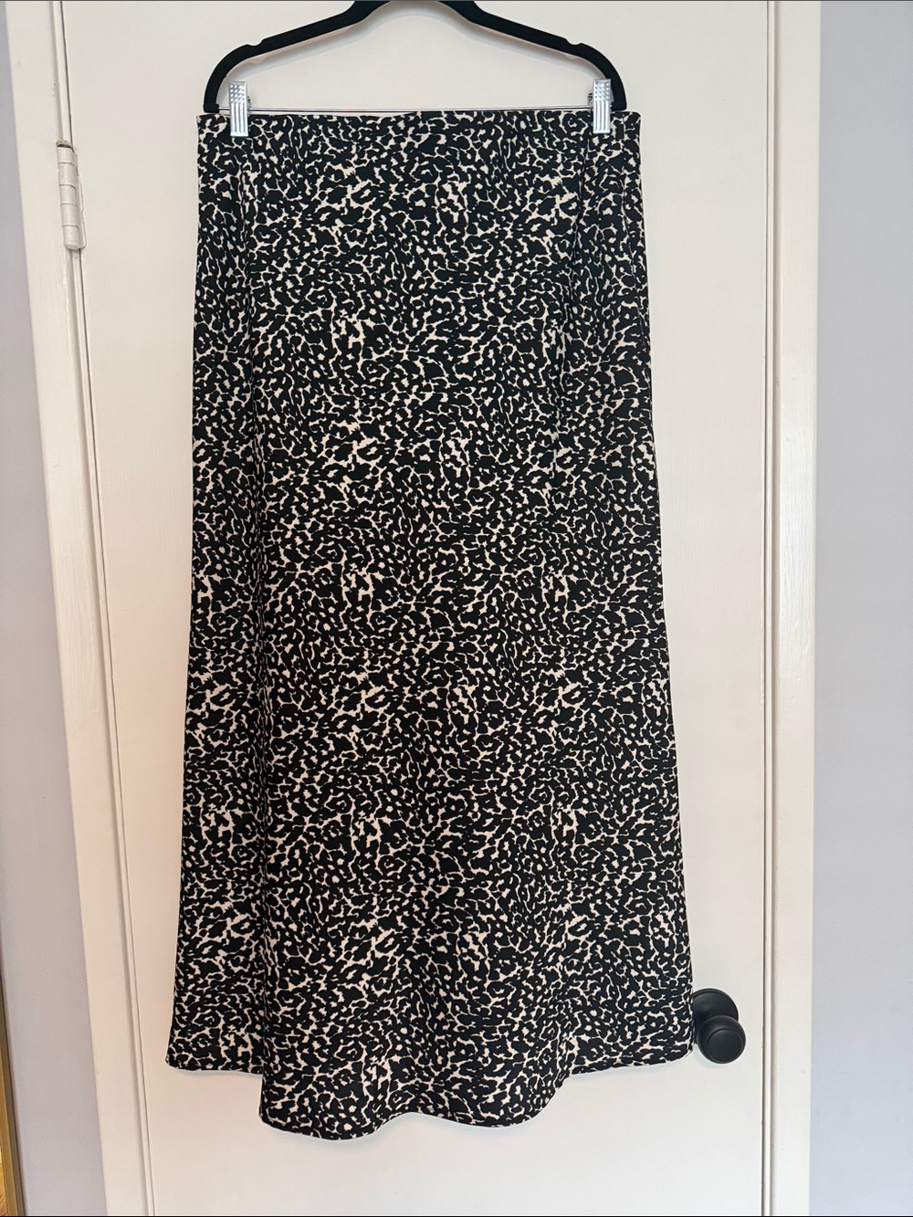 Target A New Day slip maxi skirt leopard